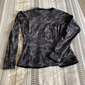 NWOT- Lululemon Camo Crew Pullover